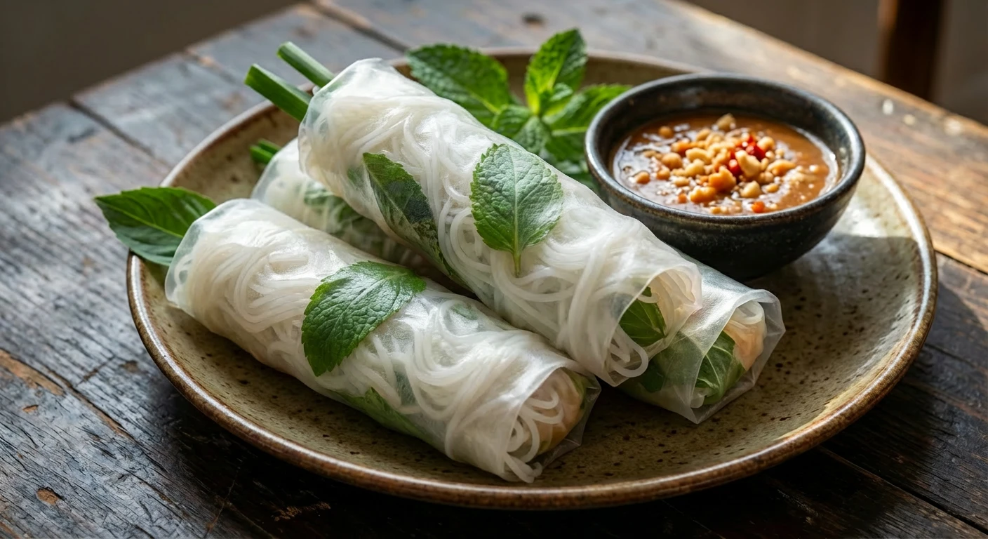 Fresh Rice Paper Rolls