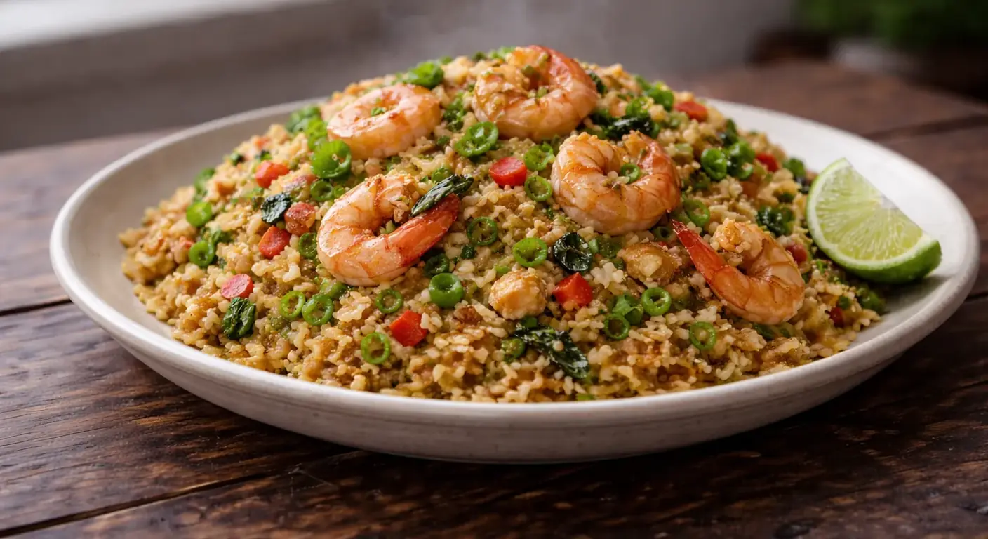 Fried Rice with Shrimp