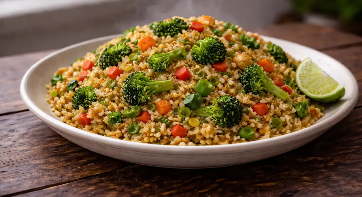 Fried Rice with Vegetables