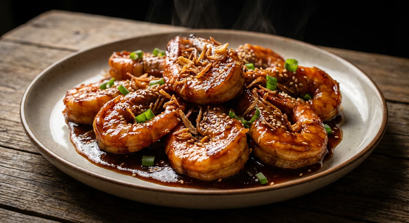 Fried Shrimp with Tamarind