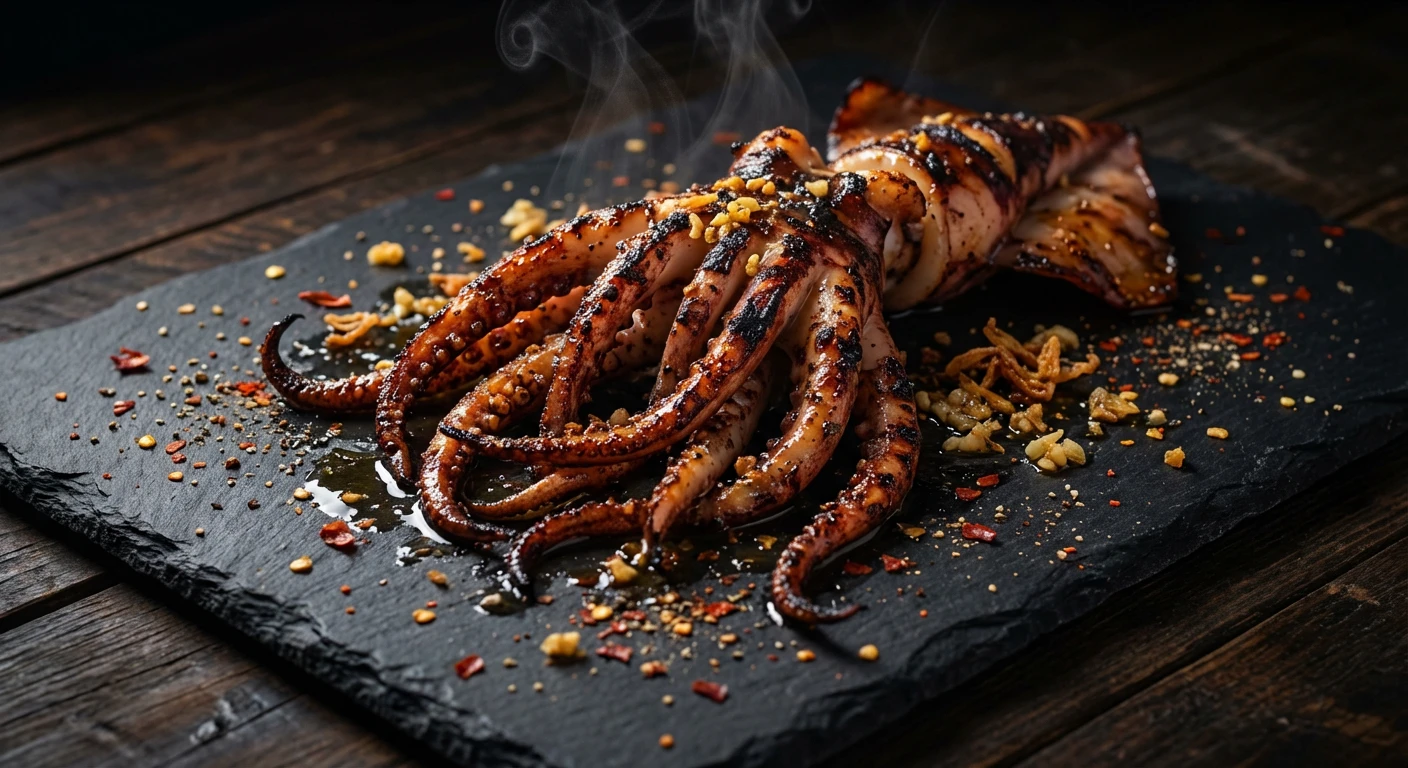 Grilled Squid