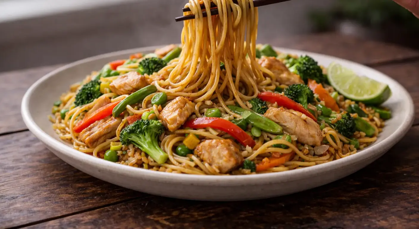 Noodles with Chicken